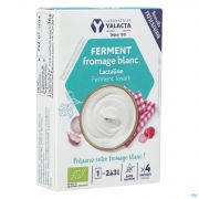 Yalacta Ferment Fromage Blanc Bio 4 X 4g