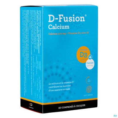 D-fusion Calcium 500/1000 Comp Croq 60