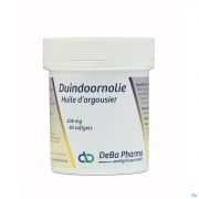 Debapharma Deba Huile D'argousier 180 X 500 mg