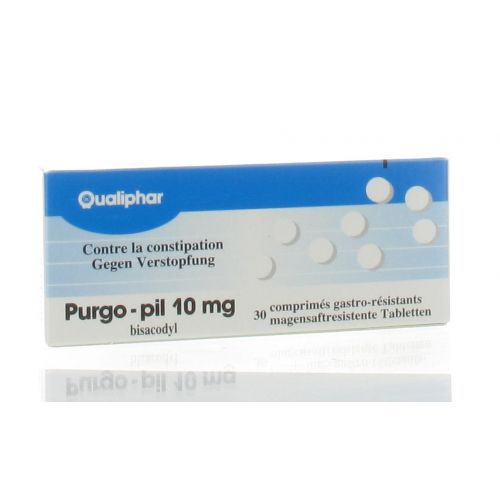 PURGO PIL DRAGEES 30 X 10 MG  