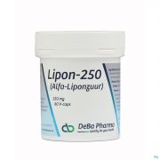 Debapharma Lipon Caps 60X250Mg Deba