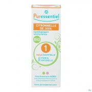Puressentiel Expert Citronelle De Java Bio Huile Essentielle 10 ml