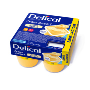 Delical Creme Dessert Hp-hc S/lact.vanil 4x125g Nf