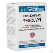 Therascience Resolvyl Physiomance Caps 60 Phy436B