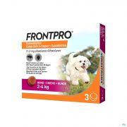 Frontpro 11mg 2-4kg Hond Kauwtabl 3