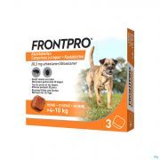 Frontpro 28mg 4-10kg Hond Kauwtabl 3