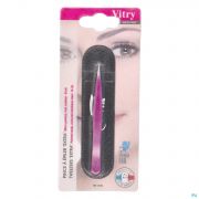 Vitry Epileerpincet "extra Puntig" Inox gekleurd