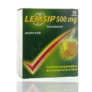 LEMSIP LEMON SACHETS 10 X 500 MG 