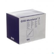 Bd Microlance 3 Naald 20G 1 Iv 0,9X25Mm geel 100 - Detail 1