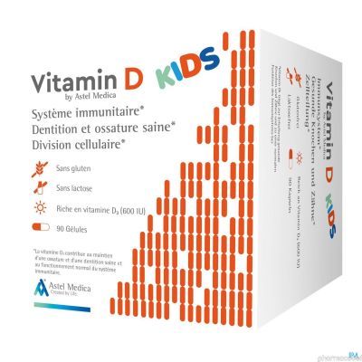 ASTEL VITAMIN D KIDS 90 CAPS