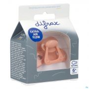 Difrax Sucette + 6 Mois Natural Peach