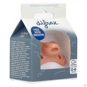 Difrax Sucette 0-6 Mois Natural Peachy