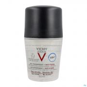 Vichy Homme Deo A/trans A/stre.prot.48H Roller50Ml