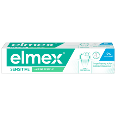 Elmex Sensitive Clean&fresh Tandpasta Tube 75ml