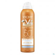 Vichy Ideal Soleil A/sand Kids Ip50+ Mist 200Ml