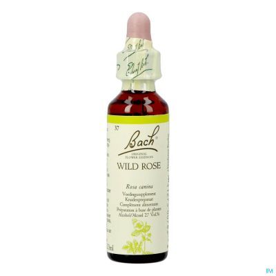 Bach Flower Remedie 37 Wild Rose 20ml