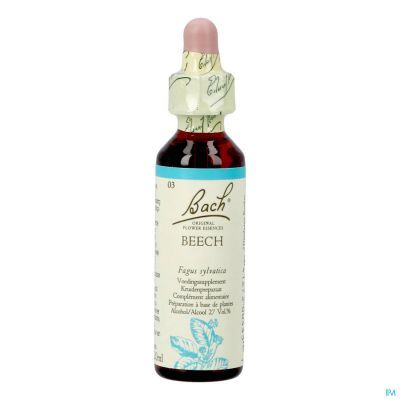 Bach Flower Remedie 03 Beech 20ml