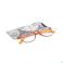 Pharmaglasses Leesbril Comp. +2.50 Brown/orange - Detail 1