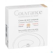 Avene Couvrance Confort Creme Teintee Compact Naturel 02 10 g