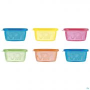 Nuby Bol 6 X 300 ml Avec Couvercle - Produit 1