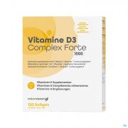 Vitamine D Complex Forte Natural Energy 120 Perles