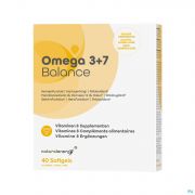 Natural Energy Omega 3+7 Balance Caps 40