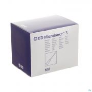 Bd Microlance 3 Aiguille 18G 1 1/2 Sb 1,2 Mm 40 Mm Rose (100) - Vue détail 1
