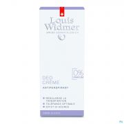 Louis Widmer Widmer Deo Creme N/parf 40Ml
