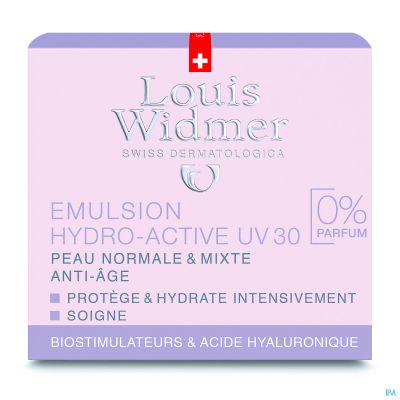 Widmer Dag Emulsie Hydro-active Uv30 N/parf 50ml