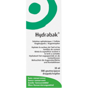 Thea Hydrabak Collyre Hydratant Nacl Sans Conservateur 10 ml
