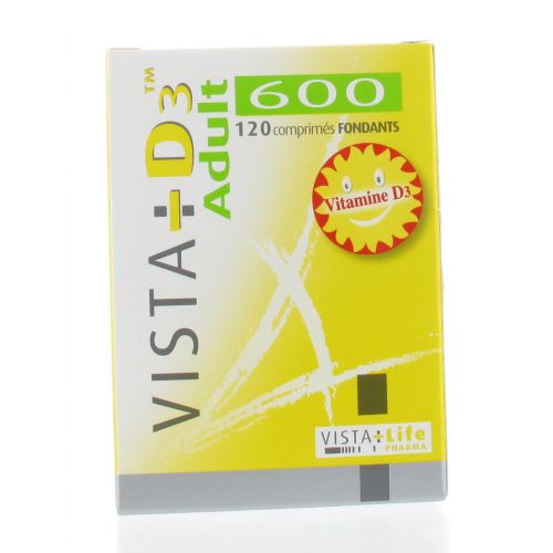 VISTA-D3 600 ADULTE 120 COMPRIMES