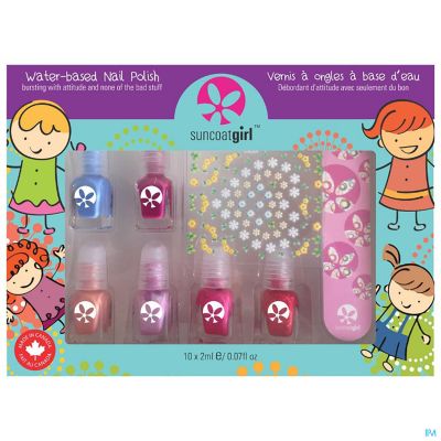 Suncoatgirl Coffret Mini Mani Vao Enfants 6x2ml