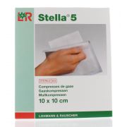 STELLA 5 COMPRESSE STERILE 10 X 10 CM (12)