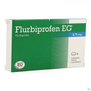 Eurogenerics Flurbiprofen Eg Pastilles A Sucer 24 X 8,75 mg - Vue détail 1