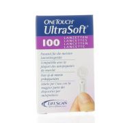 ONE TOUCH LANCETTES ULTRASOFT (100)