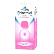 Muco Rhinathiol 2% Sirop Enfant Sans Sucre 200 ml