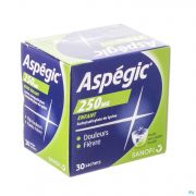Aspegic 250 Sachets 30 X 250 mg - Vue détail 1