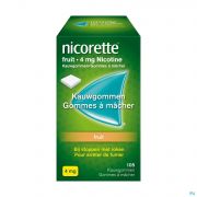 Nicorette Fruit Kauwgom Suikervrij 105X4Mg - Detail 1