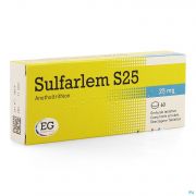 Eurogenerics Sulfarlem S 25 60 Comprimes - Vue détail 1