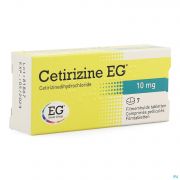 Eurogenerics Cetirizine Eg Tabl 7X10Mg - Detail 1