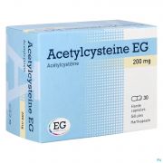 Eurogenerics Acetylcysteine Eg Capsules 30 X 200 mg - Vue détail 1