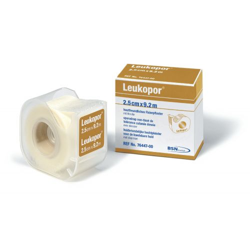 LEUKOPOR DEROULEUR 2,50 CM X 9,14 M   