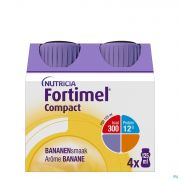 Fortimel Compact Banane 4 X 125 ml