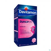 Davitamon Junior Framboise 60 Comprimes A Croquer