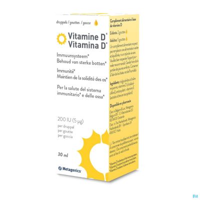 Vitamine D3 Liquid 30ml 25777