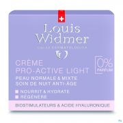 Louis Widmer Creme Pro-Active Light Non Parfumee 50 ml