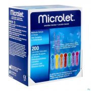 Bayer Microlet Lancettes Steriles (200)