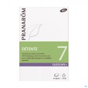 Pranarom Oleocaps+ Bio 7 Ontspanning Caps 30