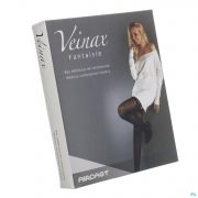 Veinax - Collant grands Losanges – Classe 2 Long Noir – Taille 4 - Vue détail 1