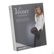Veinax - Collant Petits Losanges – Classe 2 Long Noir – Taille 2 - Vue détail 1